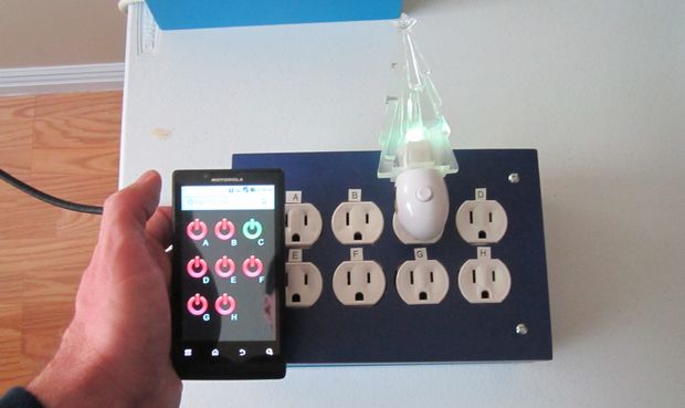 Picture of Web Controlled 8-Channel Powerstrip